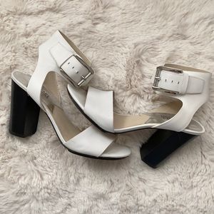 Michael Kors White Heels